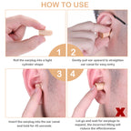 Neutron Soft Foam Earplugs with Travel Case - 38dB SNR - 60 Pairs