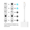 Image of Dual Lightning Audio & Charging Adapter for Apple iPhone 7/8/X/XS