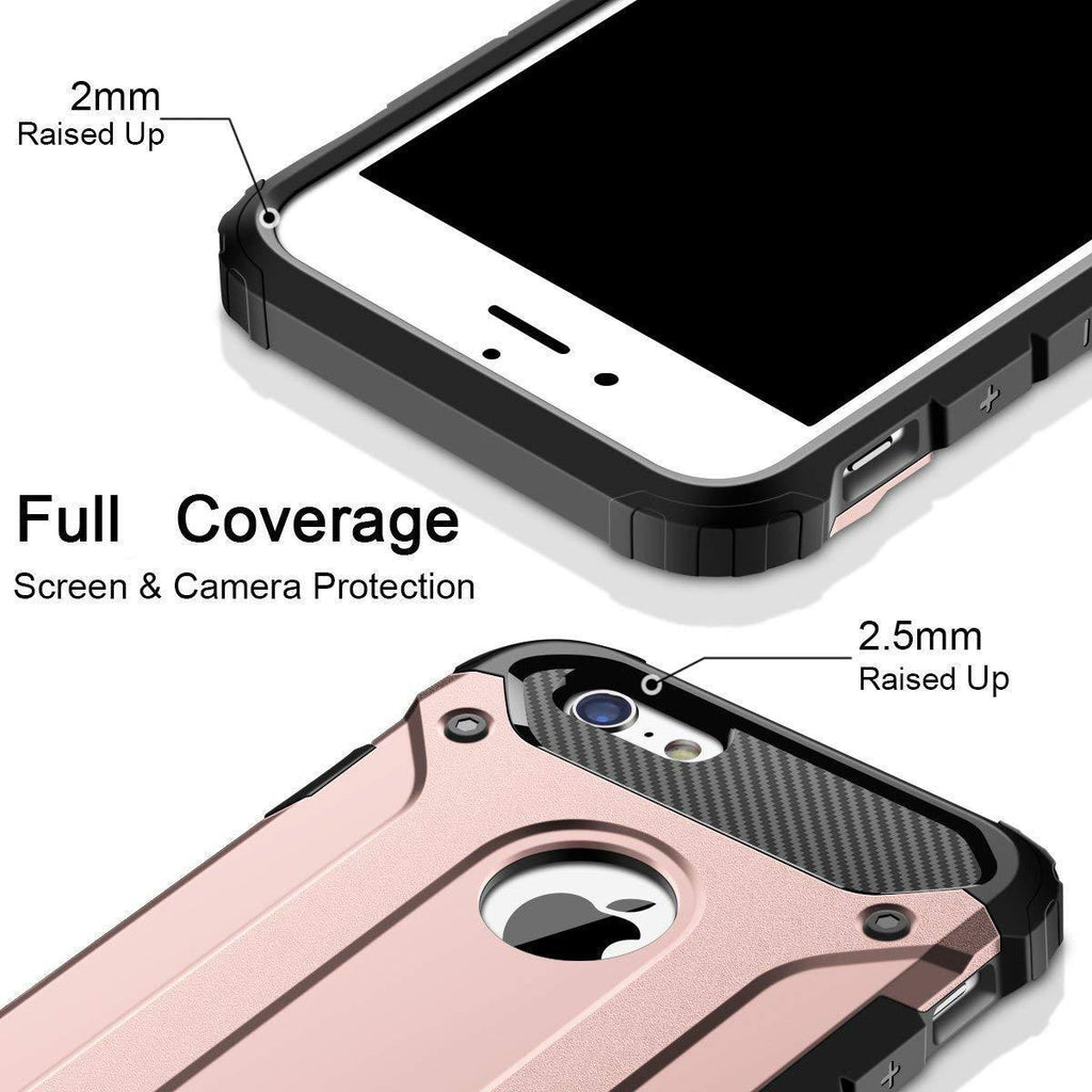 Heavy Duty Shockproof Armor Impact Protection Case for iPhone 5,6,7,8,X