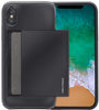 Image of Neutron iPhone X/XS Shockproof Case with Card Holder - Protective Credit Card Wallet Slot