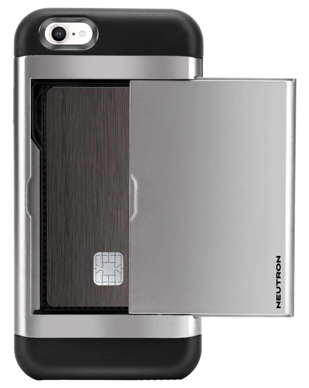Neutron iPhone 5/5s Shockproof Case with Card Holder - Protective Credit Card Wallet Slot