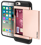 Neutron iPhone 5/5s Shockproof Case with Card Holder - Protective Credit Card Wallet Slot