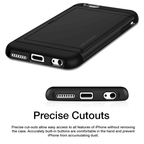 Neutron iPhone 5/5s Shockproof Case with Card Holder - Protective Credit Card Wallet Slot