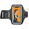Image of Neutron Armband Cell Phone Running Case with Key Slot and Adjustable Elastic Band for iPhone 12, 12 Pro, 12 mini,11, 11 Pro, 11 Pro Max, X, Xs, Xs Max, Xr, 8, 7, 6, Plus Sizes, Galaxy S10, S9, S8, S7