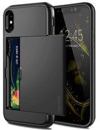 Neutron iPhone XSMAX Shockproof Case with Card Holder - Protective Credit Card Wallet Slot