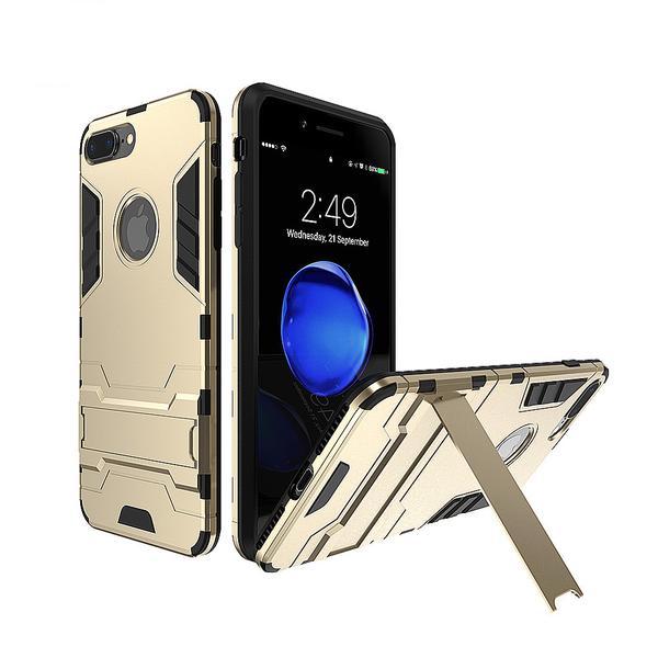 Slim Heavy Duty Armor iPhone Case with Kickstand - Slim Dual Layer Protection