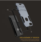 Slim Heavy Duty Armor iPhone Case with Kickstand - Slim Dual Layer Protection
