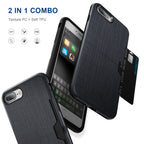 CrossHatch Modern iPhone Case with Card Slot