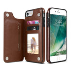 Leather iPhone Case with Card Holder