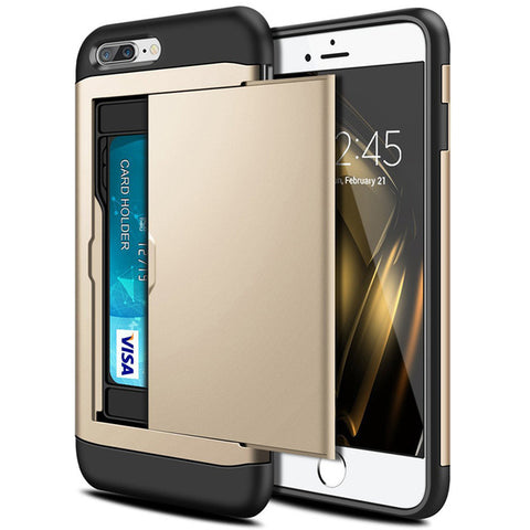 iPhone Hybrid Case with Card Holder