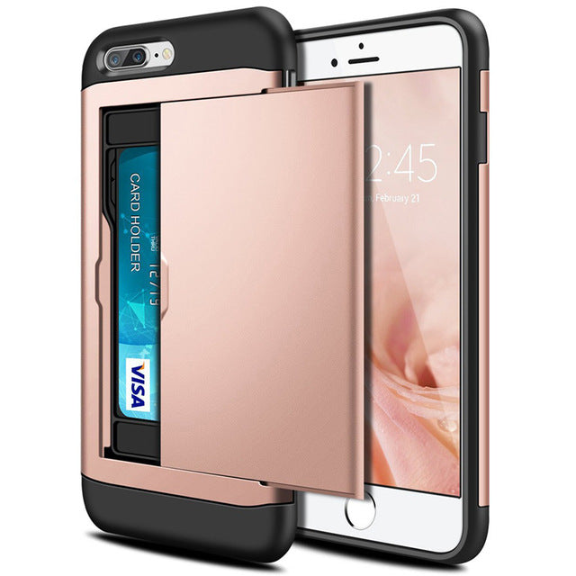 iPhone Hybrid Case with Card Holder