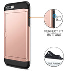 iPhone Hybrid Case with Card Holder