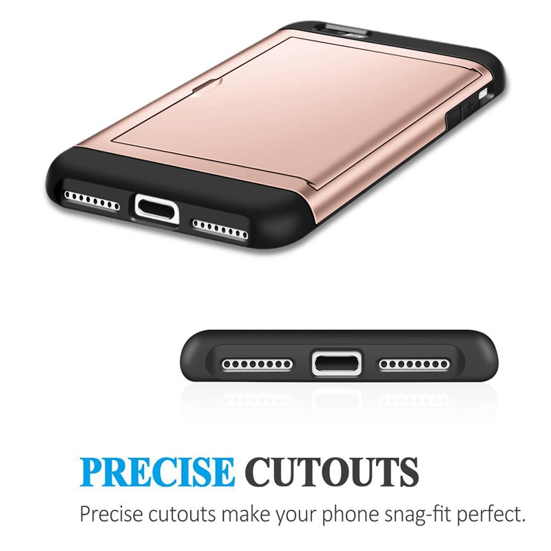 iPhone Hybrid Case with Card Holder