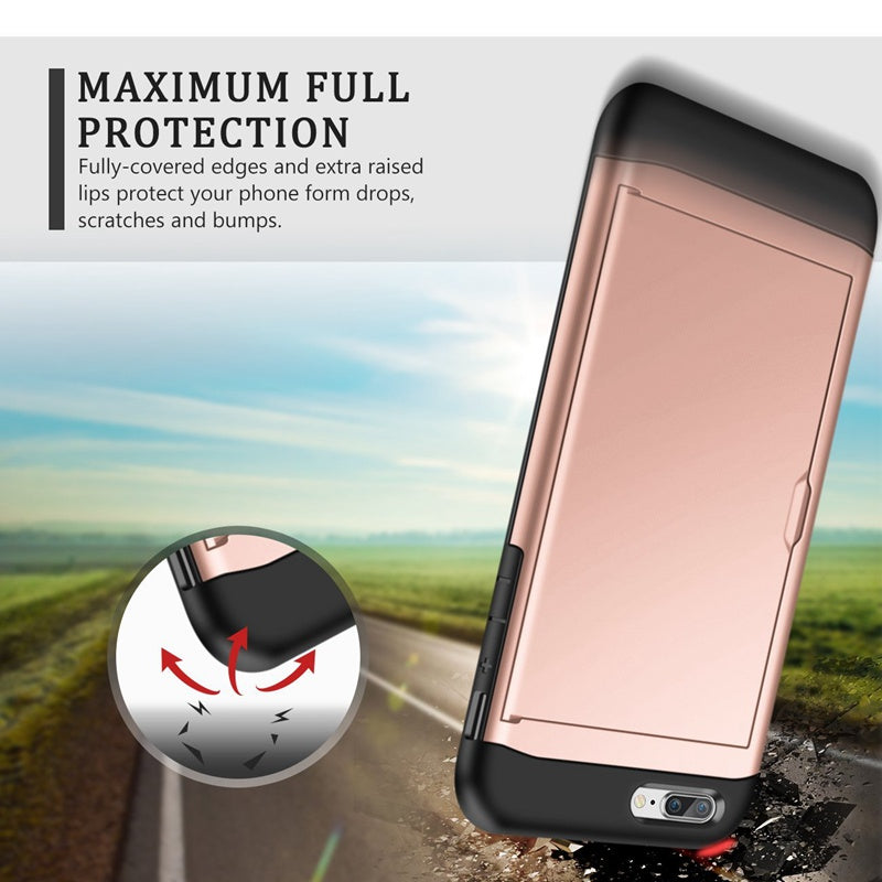 iPhone Hybrid Case with Card Holder