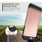 iPhone Hybrid Case with Card Holder