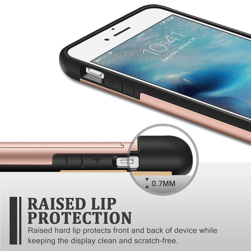 iPhone Hybrid Case with Card Holder