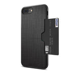 CrossHatch Modern iPhone Case with Card Slot