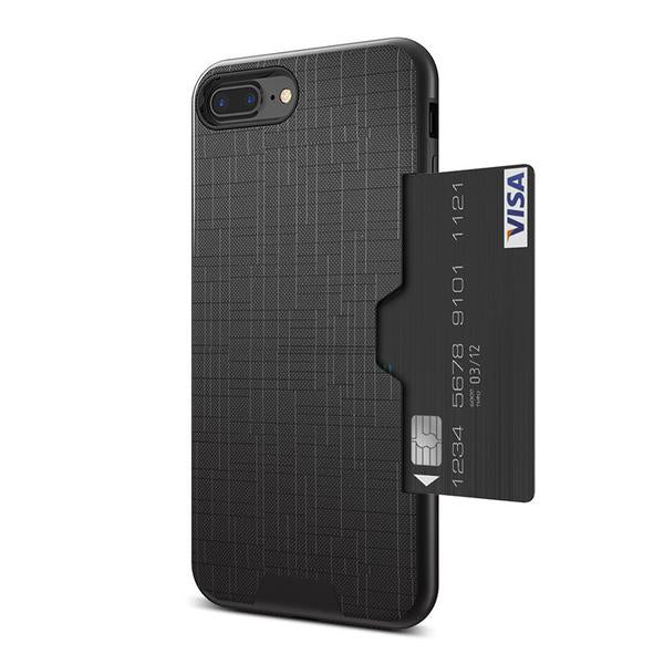 CrossHatch Modern iPhone Case with Card Slot