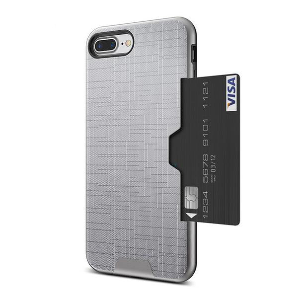 CrossHatch Modern iPhone Case with Card Slot
